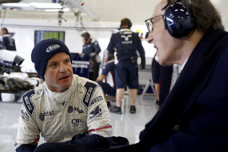 Ο Rubens Barrichello στην «pole position» για τη Williams
