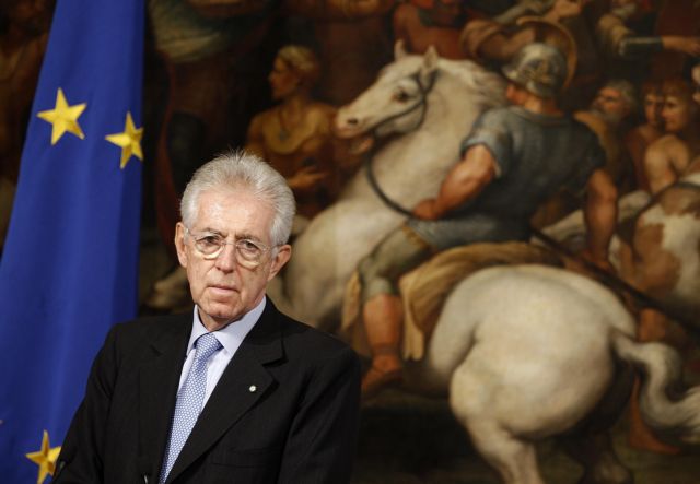 Στρατηγική τριών μηνών του Μάριο Μόντι για «επανεκκίνηση» της ιταλικής οικονομίας