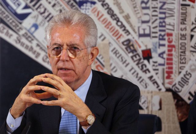 «Χωρίς τα μέτρα θα γίνουμε Ελλάδα» λέει στους Ιταλούς ο Μάριο Μόντι
