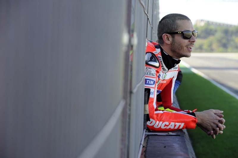 Ο Valentino Rossi μιλά για τη Ducati του 2012 και το μέλλον του MotoGP