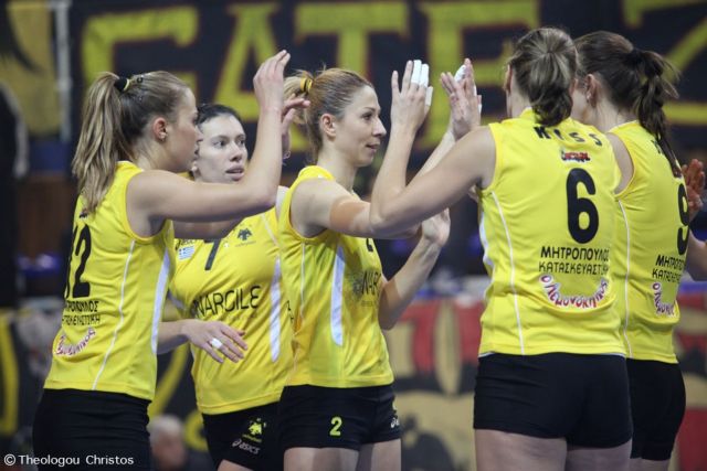 Πρόκριση της ΑΕΚ στους «16» του CEV Cup γυναικών