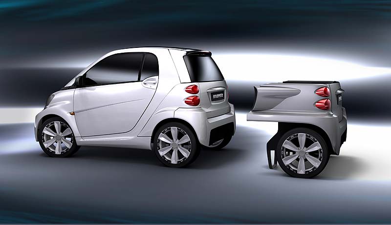 Τριαξονικό smart της Rinspeed λύνει το πρόβλημα της ηλεκτροκίνησης