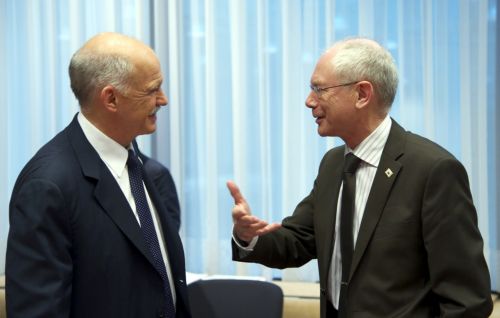 Τηλεφωνική επικοινωνία του Γιώργου Παπανδρέου με τον Χέρμαν βαν Ρομπάι