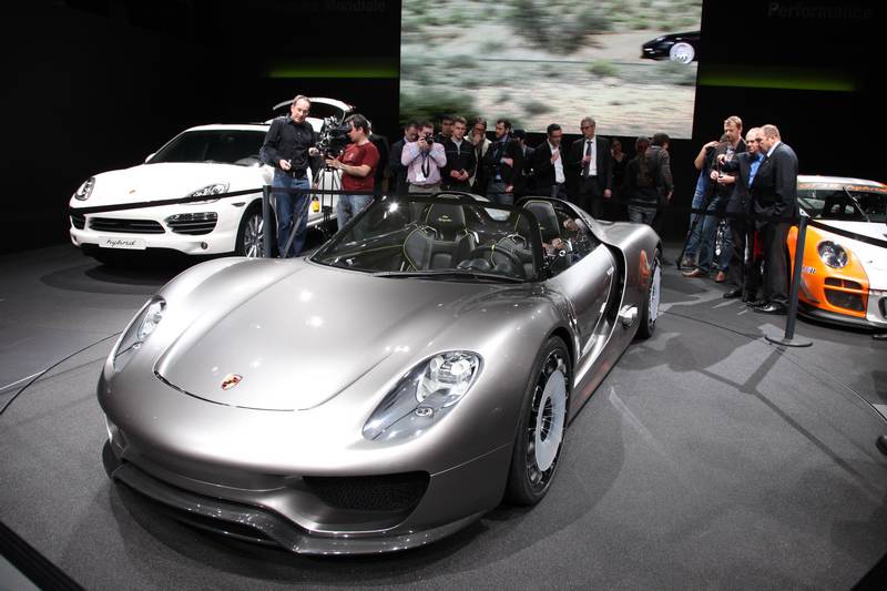 Εισιτήριο για την Φρανκφούρτη παίρνει η Porsche 918 Spyder