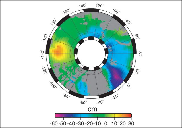 Συσσώρευση γλυκού νερού στην Αρκτική «απειλεί το Ρεύμα του Κόλπου»