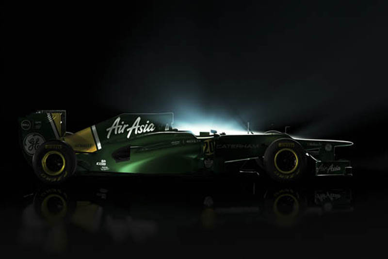 Η πρώτη εικόνα της Caterham CT01 του 2012
