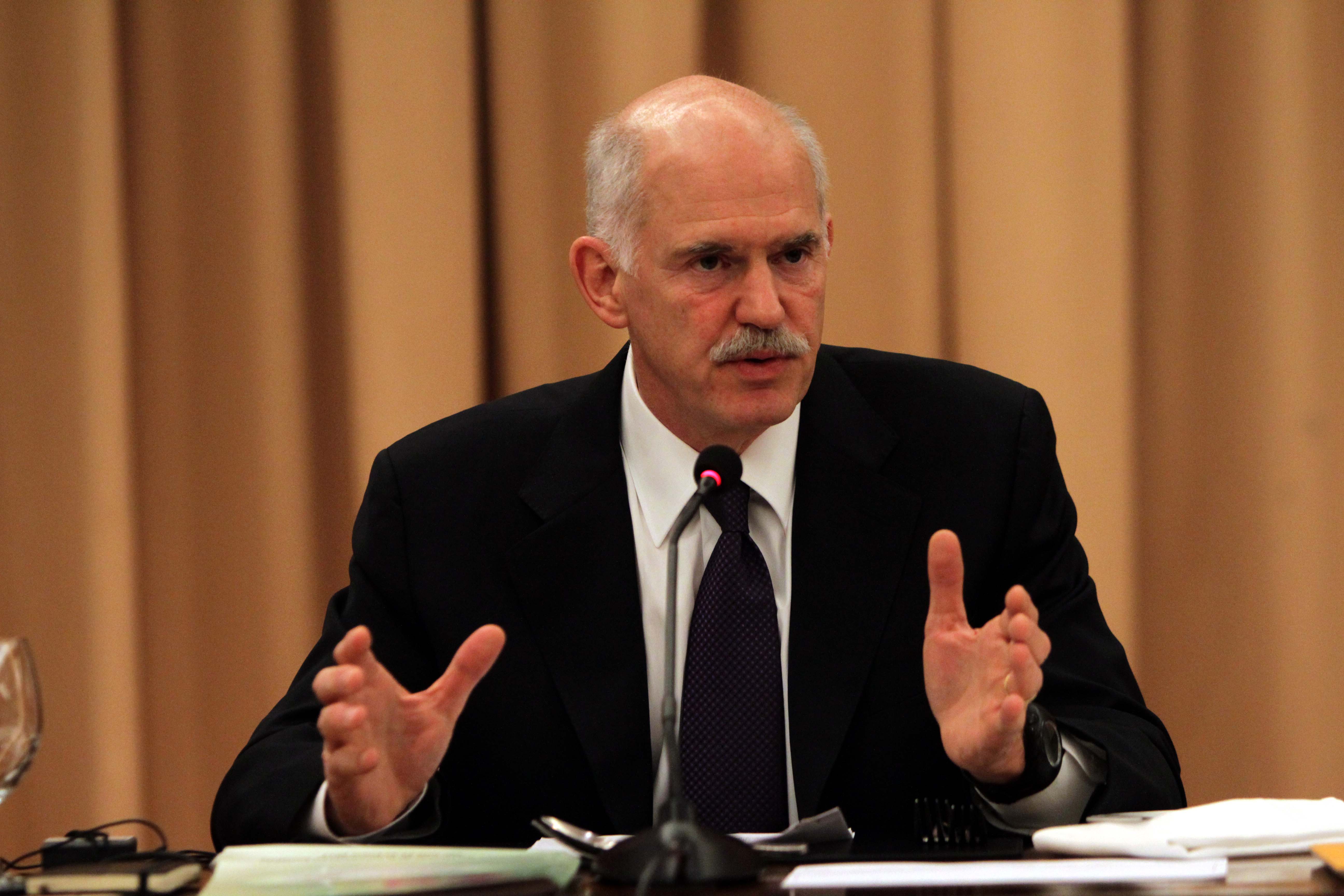 Δεν υπάρχει θέμα τοποθέτησης επιτρόπου, είπε η τρόικα στον Γ.Παπανδρέου