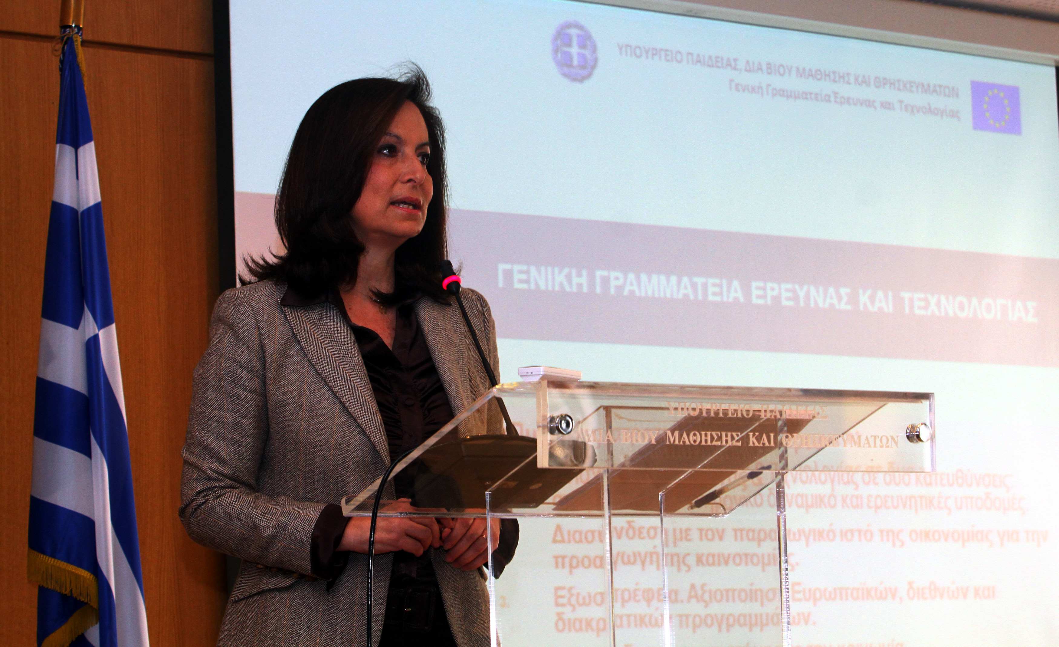 «H σύγκλιση απόψεων δεν είναι αρκετή» δηλώνει η Αννα Διαμαντοπούλου