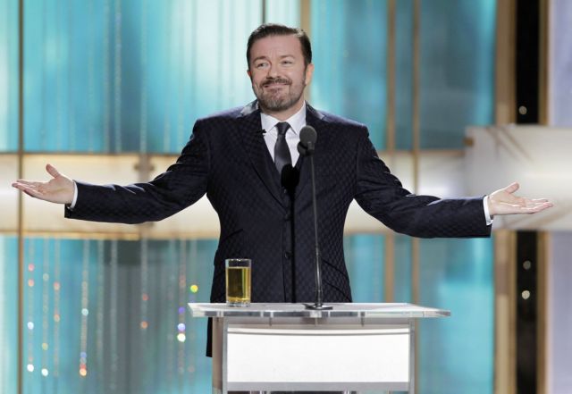 Με «μια από τα ίδια»… απειλεί ο Ρ.Γκερβές, παρουσιαστής των Χρυσών Σφαιρών (infographic)