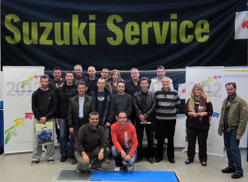 Οι νικητές του διαγωνισμού «Καλύτεροι Tεχνικοί Suzuki 2011»