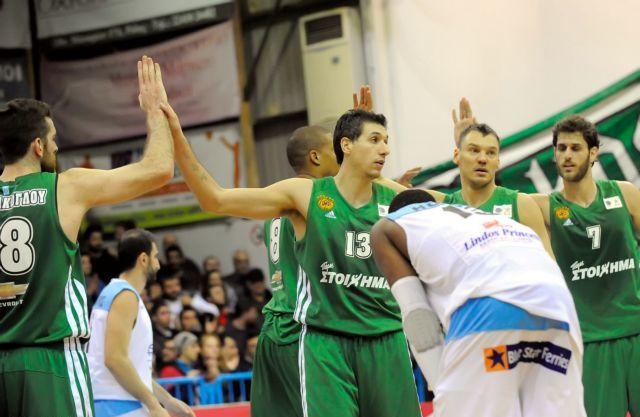 Πρωταθλητής χειμώνα ο Παναθηναϊκός με «διπλό» μέσα στη Ρόδο