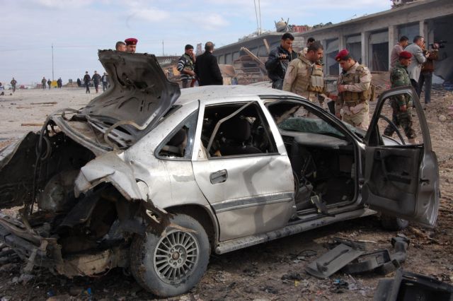 Έντεκα νεκροί από διπλή βομβιστική επίθεση στο Ιράκ