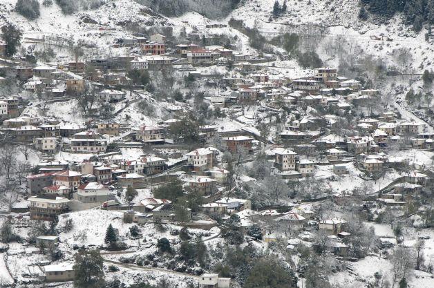 Πολικές θερμοκρασίες σε πολλές περιοχές της χώρας, -24 βαθμοί το πρωί στη Φλώρινα