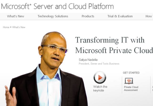 Η Microsoft «κατεβάζει το σύννεφο στη γη» για τις επιχειρήσεις