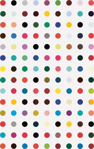 Οι κουκκίδες του Ντάμιεν Χιρστ ταξιδεύουν σε όλο τον κόσμο