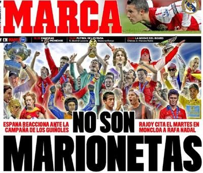 Διαμάχη Marca με Canal+ για την ισπανική κυριαρχία στον αθλητισμό!