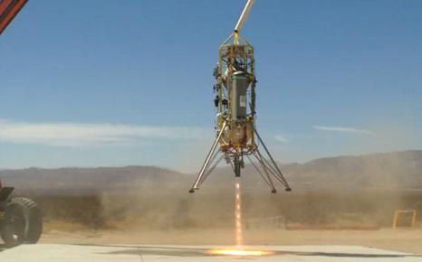 Σύστημα προσσελήνωσης δοκιμάζεται για λογαριασμό της NASA