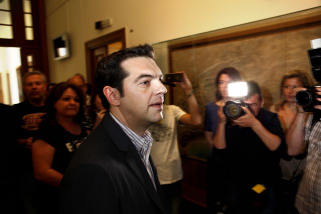 Διερευνητική εντολή για το σχηματισμό κυβέρνησης έλαβε ο Αντ.Σαμαράς – Ολοκληρώθηκε η συνάντηση με Αλ.Τσίπρα