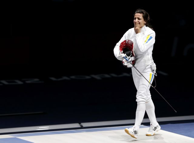 Η Ουκρανή Σεμιάκινα πήρε το χρυσό μετάλλιο στο ξίφος μονομαχίας
