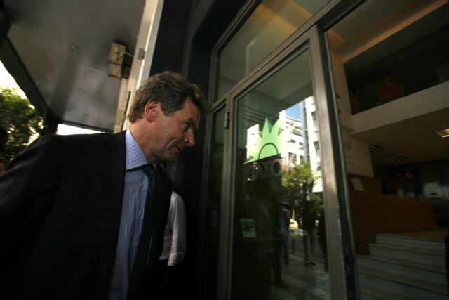 Με την τρόικα συναντήθηκε ο Ευάγγελος Βενιζέλος στην Ιπποκράτους