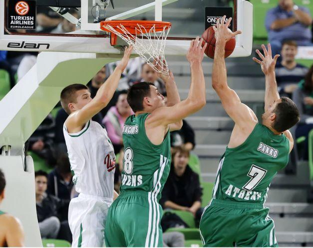 Νικητής με 85-67 έφυγε ο Παναθηναϊκός από τη Λιουμπλιάνα