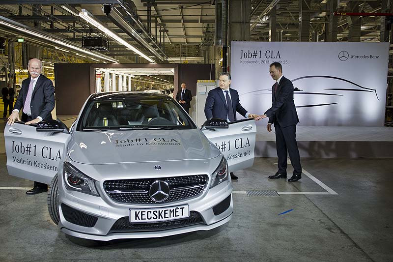 Mercedes-Benz CLA 2013: Έναρξη παραγωγής στην Ουγγαρία
