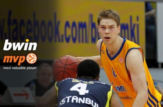 O Κοπόνεν της Κίμκι αναδείχτηκε MVP της 12ης αγωνιστικής