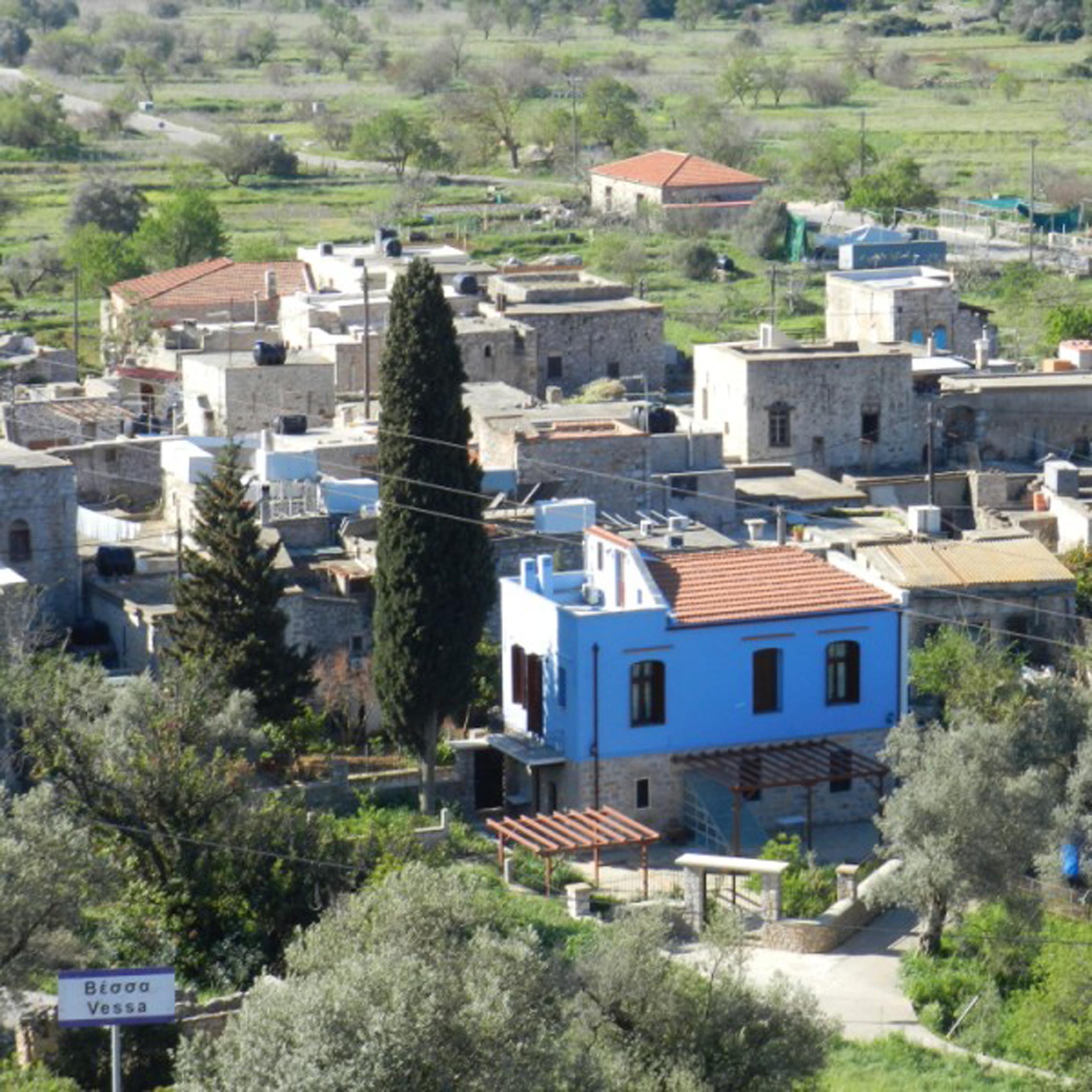 Βέσσα Χίου, χρώμα μεσαιωνικό