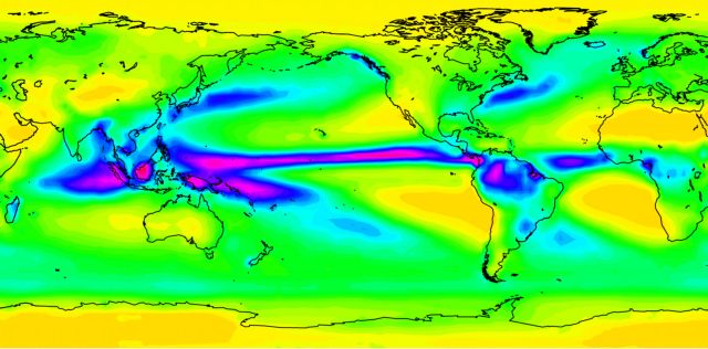 Τα ωκεάνια ρεύματα εξηγούν γιατί το Βόρειο Ημισφαίριο είναι πιο υγρό