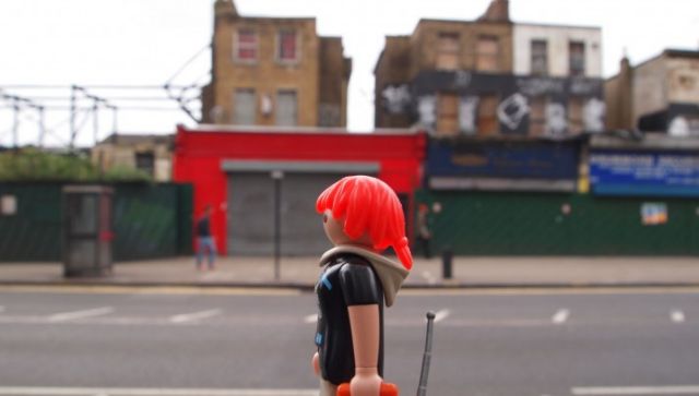 Playmobil σε έκθεση φωτογραφίας στο Ρομάντσο