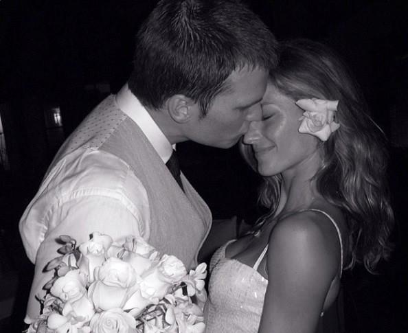 H Gisele γιορτάζει 5 χρόνια γάμου