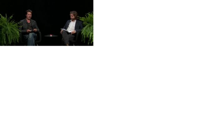 Οταν ο Γαλιφιανάκης μιλάει στον Μπραντ Πιτ για τη… Ρέιτσελ και το «όνειρο του Χίτλερ»