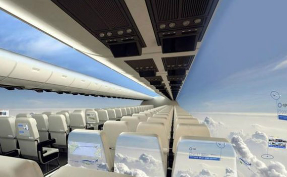 Ατρακτος με θέα στο κενό: Το αεροπλάνο του μέλλοντος θα είναι χωρίς παράθυρα