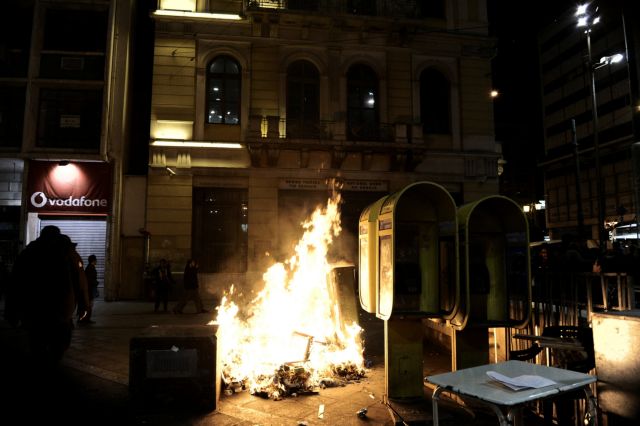 Βίντεο από το ελικόπτερο της ΕΛ.ΑΣ. με τα επεισόδια του Σαββάτου στα Εξάρχεια