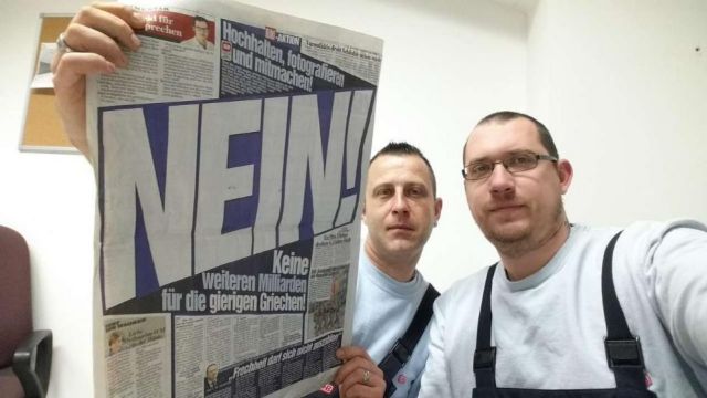 Να σταματήσει την ανθελληνική εκστρατεία ζητούν από τη Bild οι γερμανοί δημοσιογράφοι