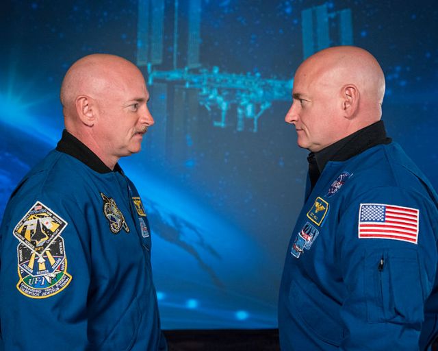 Δίδυμοι αστροναύτες σε πείραμα εδάφους-διαστήματος