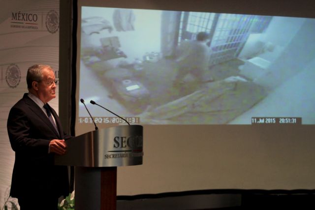 Μεξικό: Στη δημοσιότητα βίντεο με την απόδραση του βαρόνου ναρκωτικών