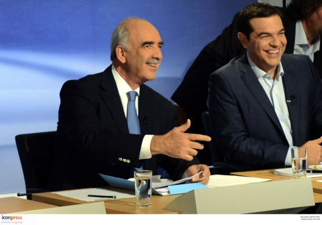 Debate: Τσίπρας και Μεϊμαράκης ερίζουν για τους αναποφάσιστους (live)