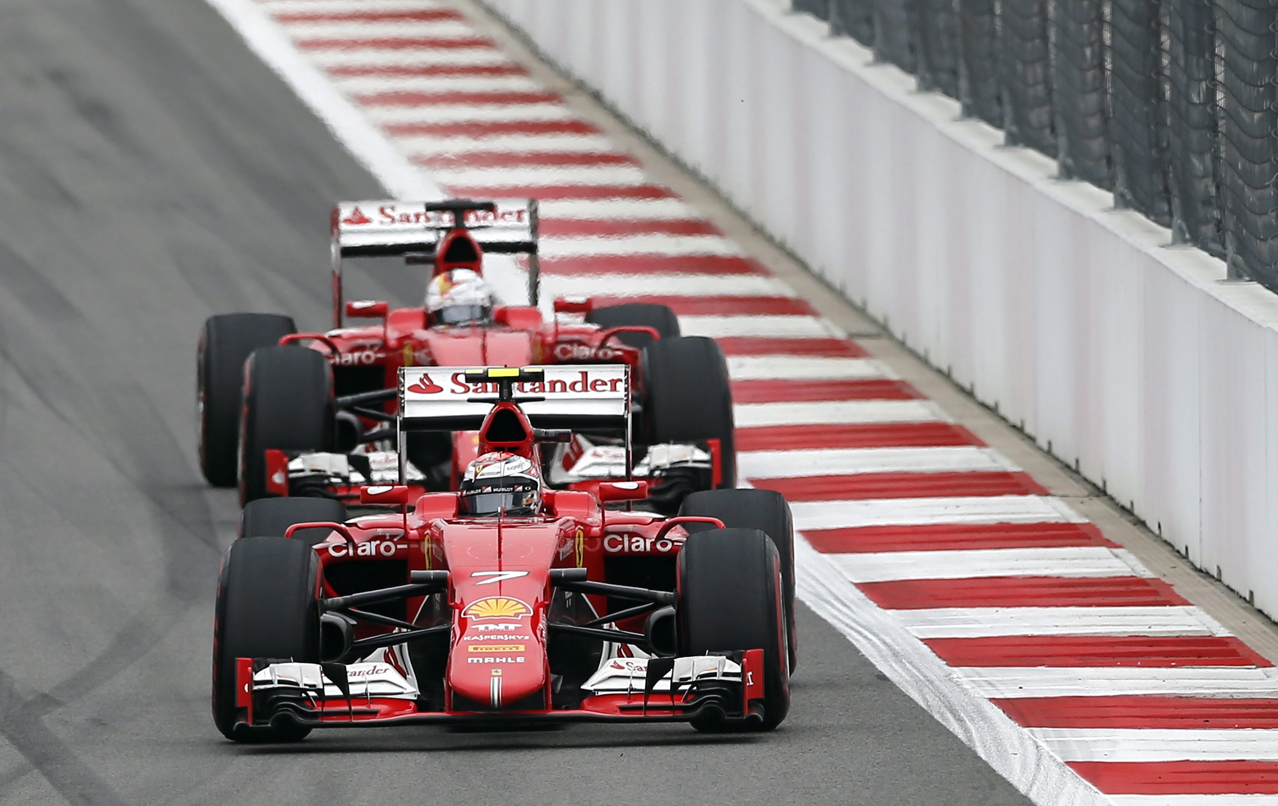 F1: Ποινή 10 θέσεων στη σειρά εκκίνησης του αμερικανικού GP για Vettel και Raikkonen