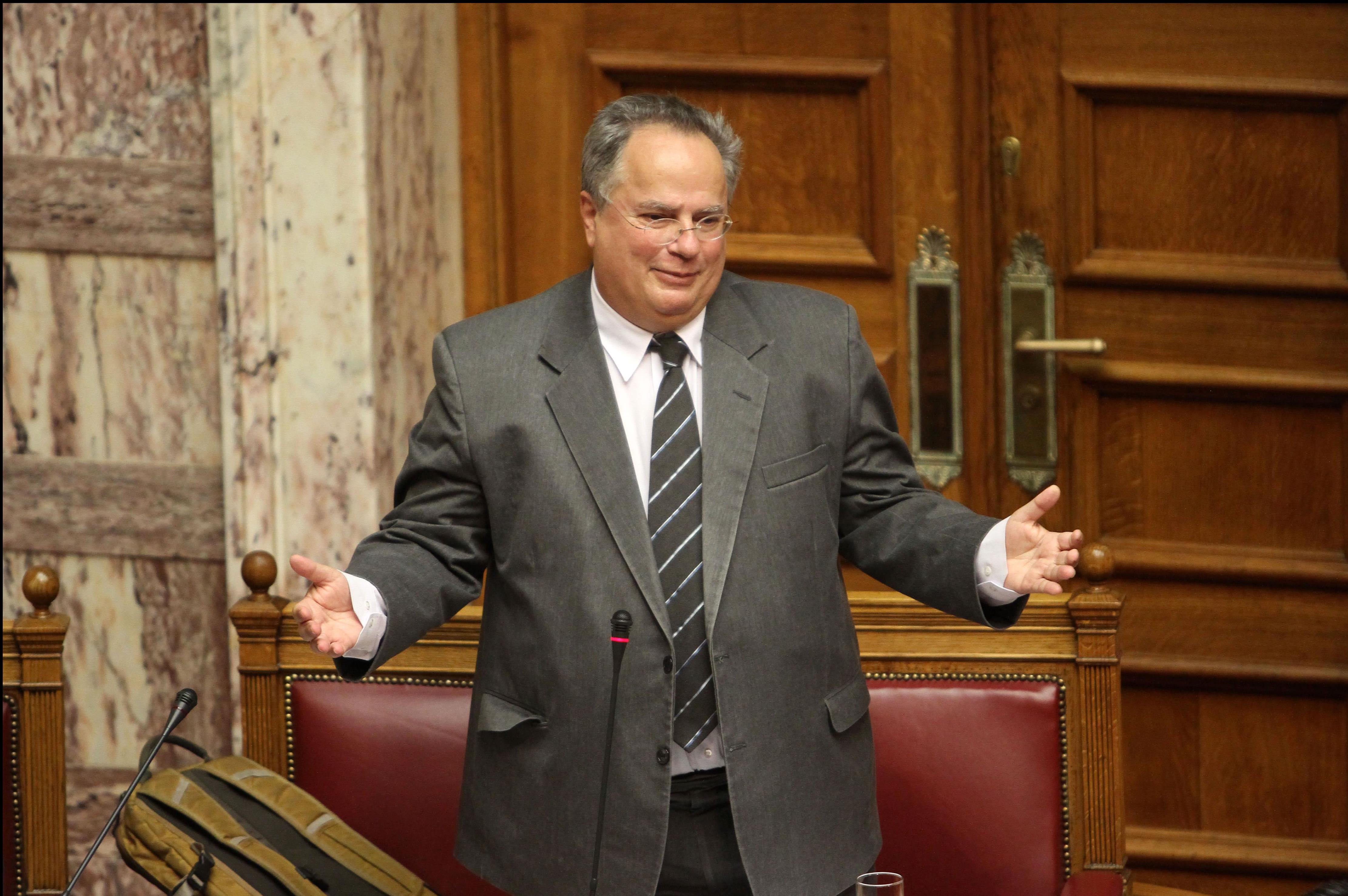 Φωτιές άναψε στη Βουλή η επιστολή Κοτζιά στα κόμματα για την ΠΓΔΜ