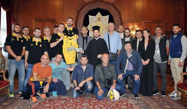 Επίσκεψη της ΑΕΚ στο Οικουμενικό Πατριαρχείο εν όψει «Γαλατά»