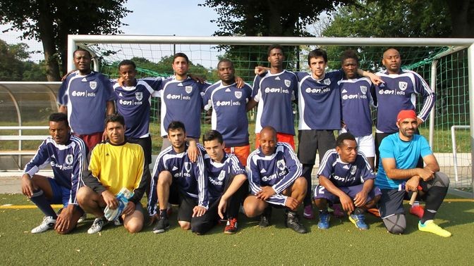 Welcome United: η πρώτη ποδοσφαιρική ομάδα με παίκτες μόνο πρόσφυγες