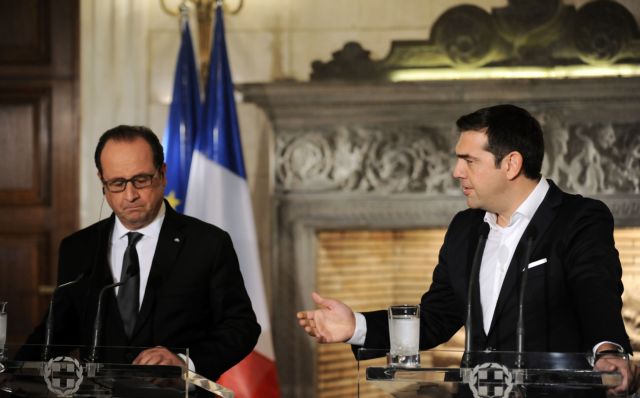 Αυστηρό μήνυμα Τσίπρα στους δανειστές για πλειστηριασμούς, με στήριξη Ολάντ