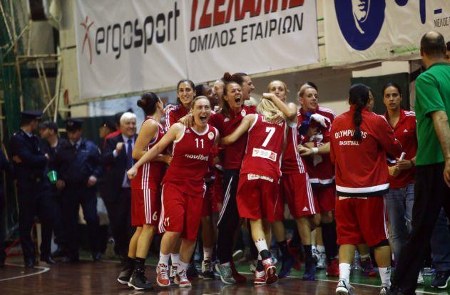Νίκη του Ολυμπιακού στο πρώτο «αιώνιο» ντέρμπι στο γυναικείο μπάσκετ