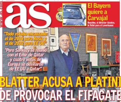 Ο Μπλάτερ κατηγορεί Πλατινί και εμπλέκει Σαρκοζί στο σκάνδαλο της FIFA