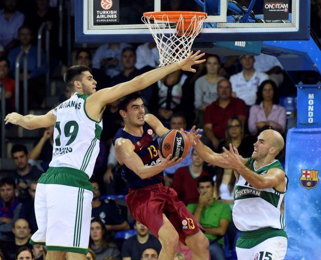 Βαριά ήττα του Παναθηναϊκού από την Μπαρτσελόνα με 77-52