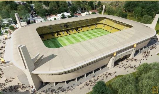 Θετικές εξελίξεις για το νέο γήπεδο της ΑΕΚ