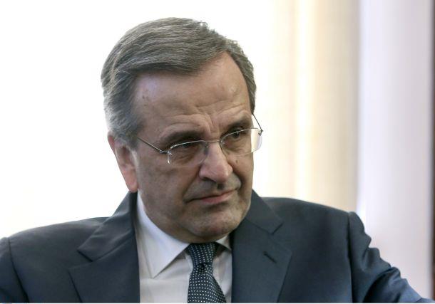 «Ενότητα και σοβαρότητα» ζήτησε ο Αντώνης Σαμαράς για τα εσωκομματικά