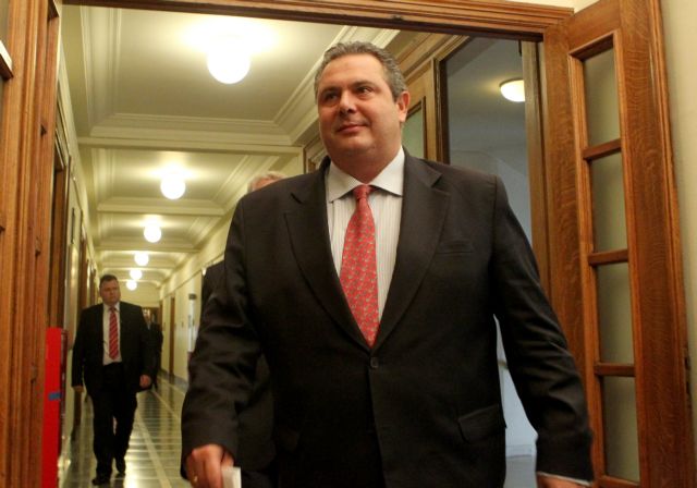 Καμμένος: Η Ελλάδα δεν θα συμμετάσχει σε επιχειρήσεις στη Συρία