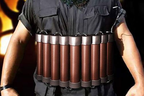 Μεταμφιέστηκε σε καμικάζι για το Χαλοουίν, συνελήφθη από την αντιτρομοκρατική